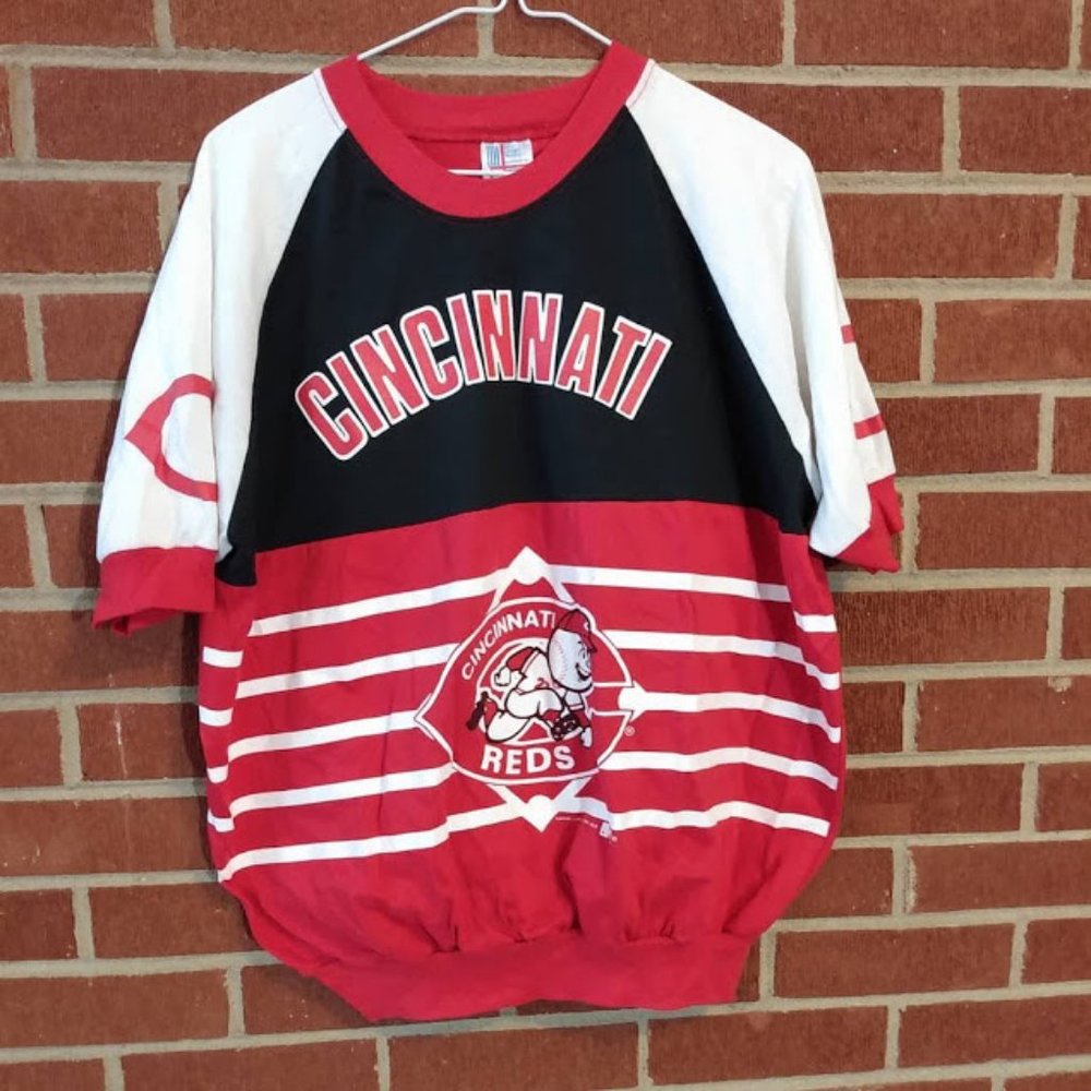 Vintage 1989 Cincinnati Reds MLB Pullover XL